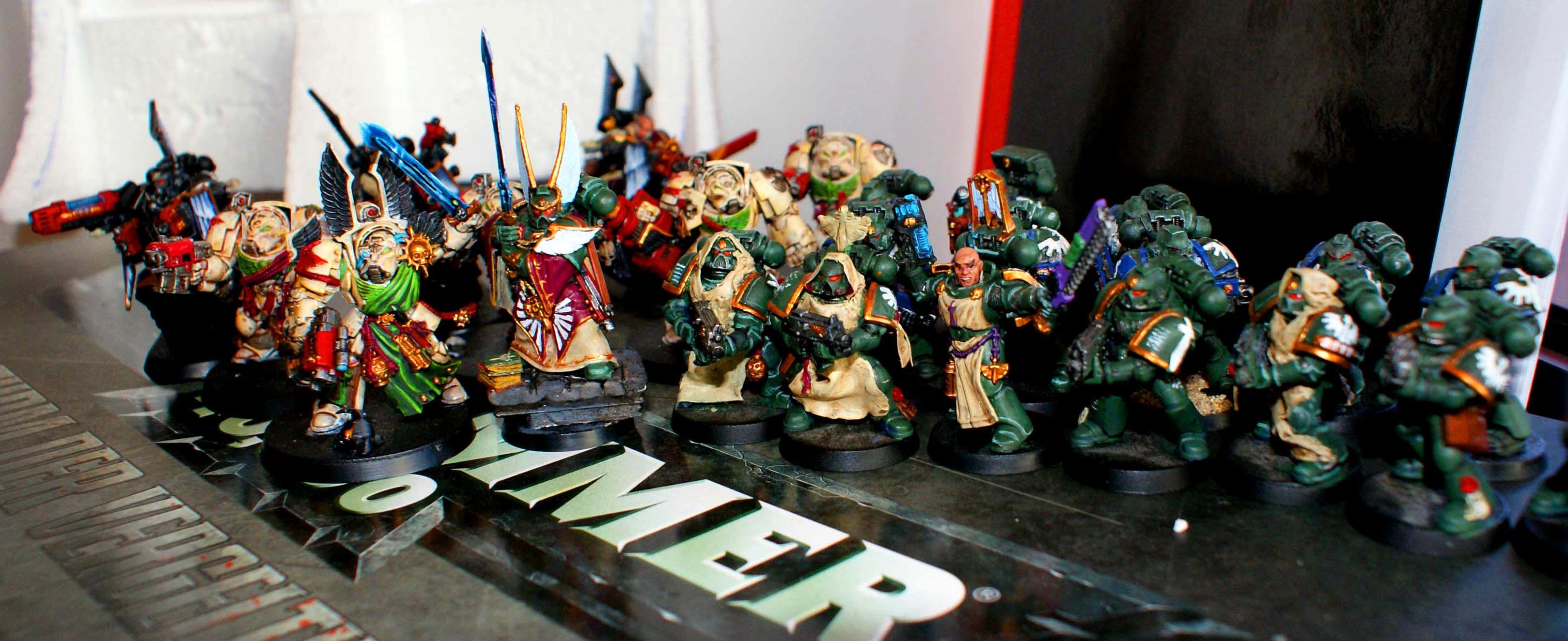 Captain, Dark Angels, Deathwing, Inner Circle, Ravenwing, Space Marines, W40k, Work In Progress