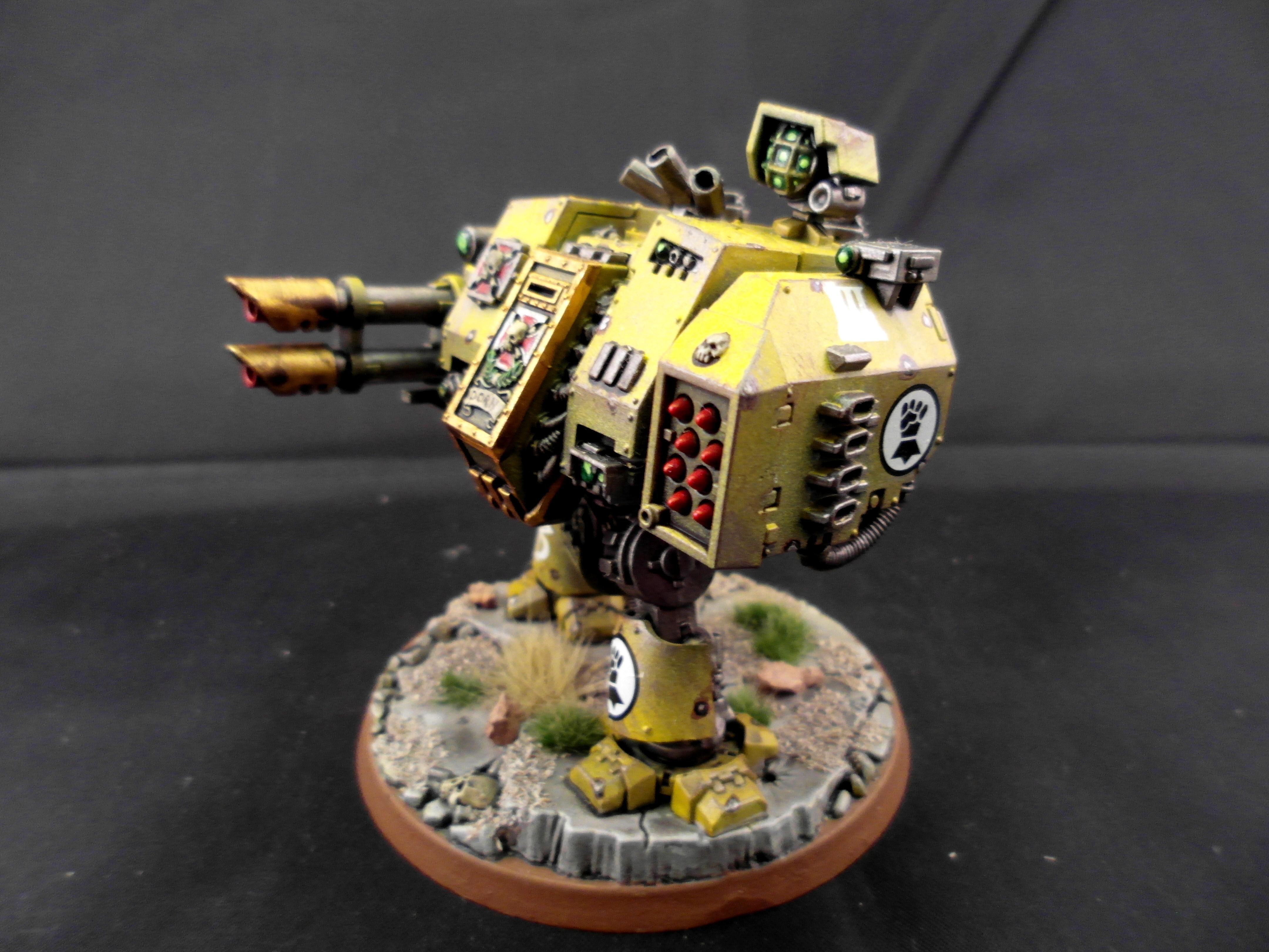 Dreadnought, Imperial Fists, Space Marines