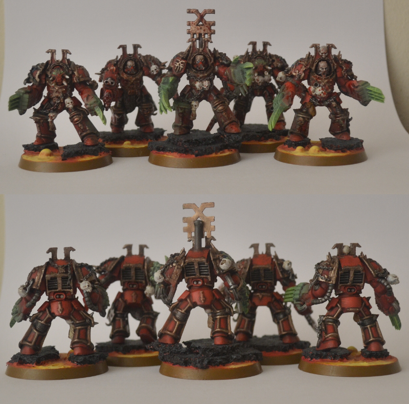 Chaos, Chaos Space Marines, Khorne, Terminator Armor, Warhammer 40,000 ...