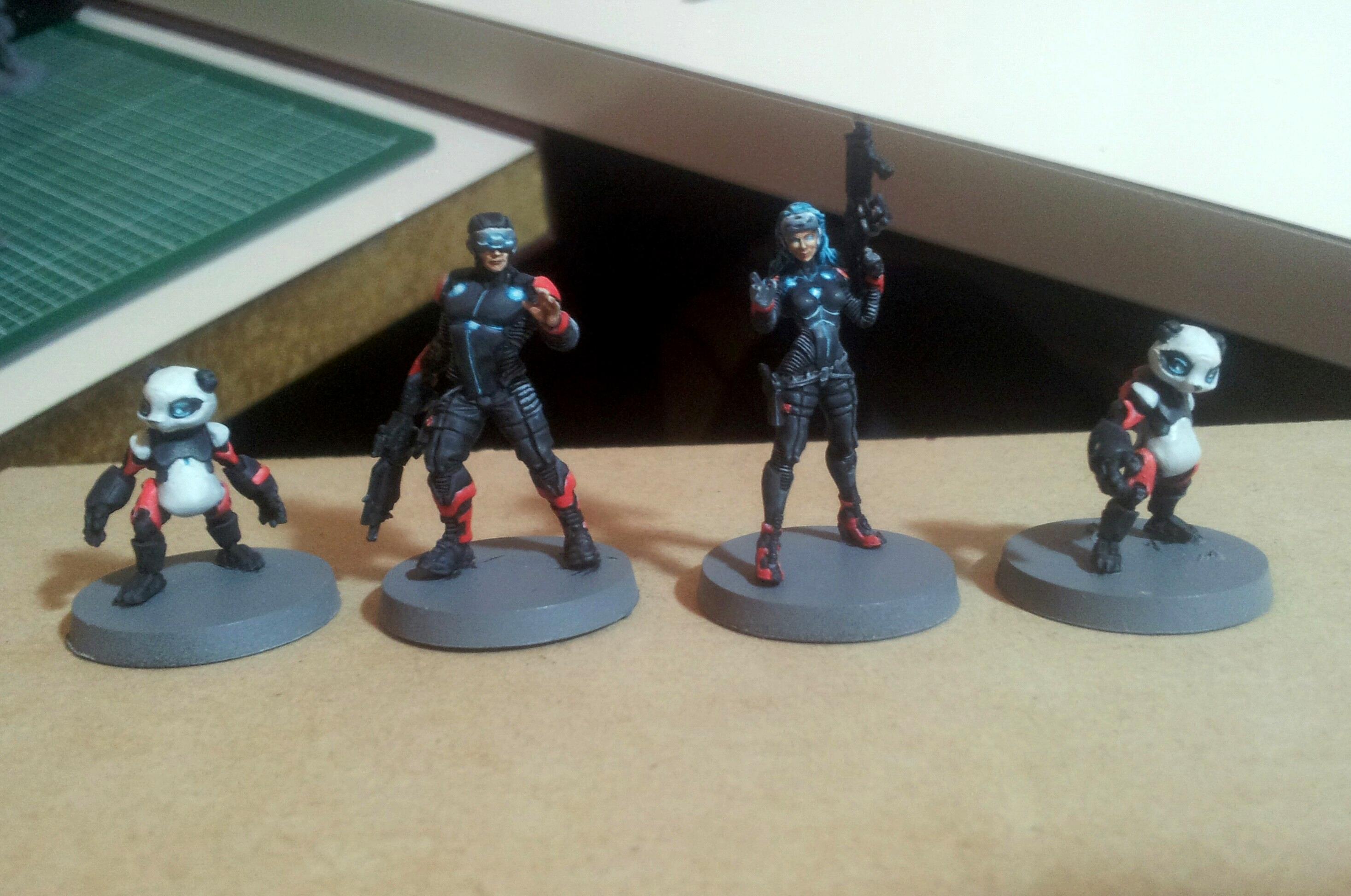 Infinity, Interventors, Nomads, Pandas