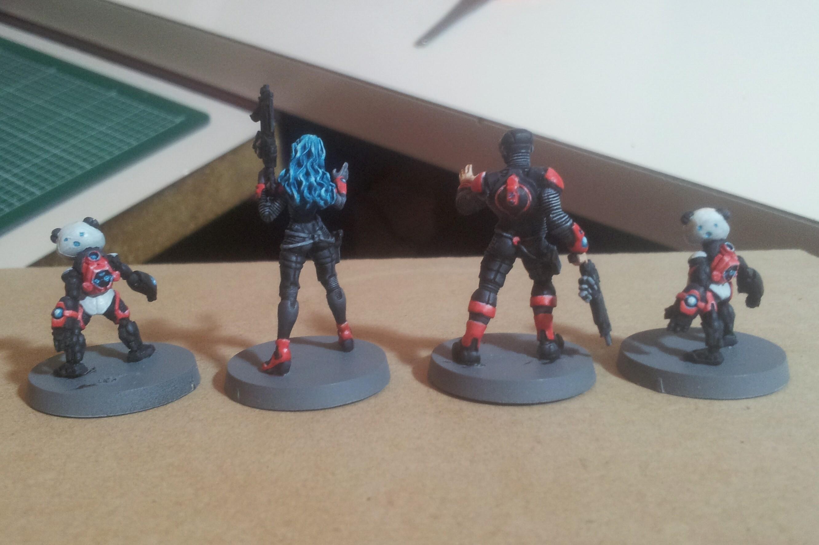 Infinity, Interventors, Nomads, Pandas
