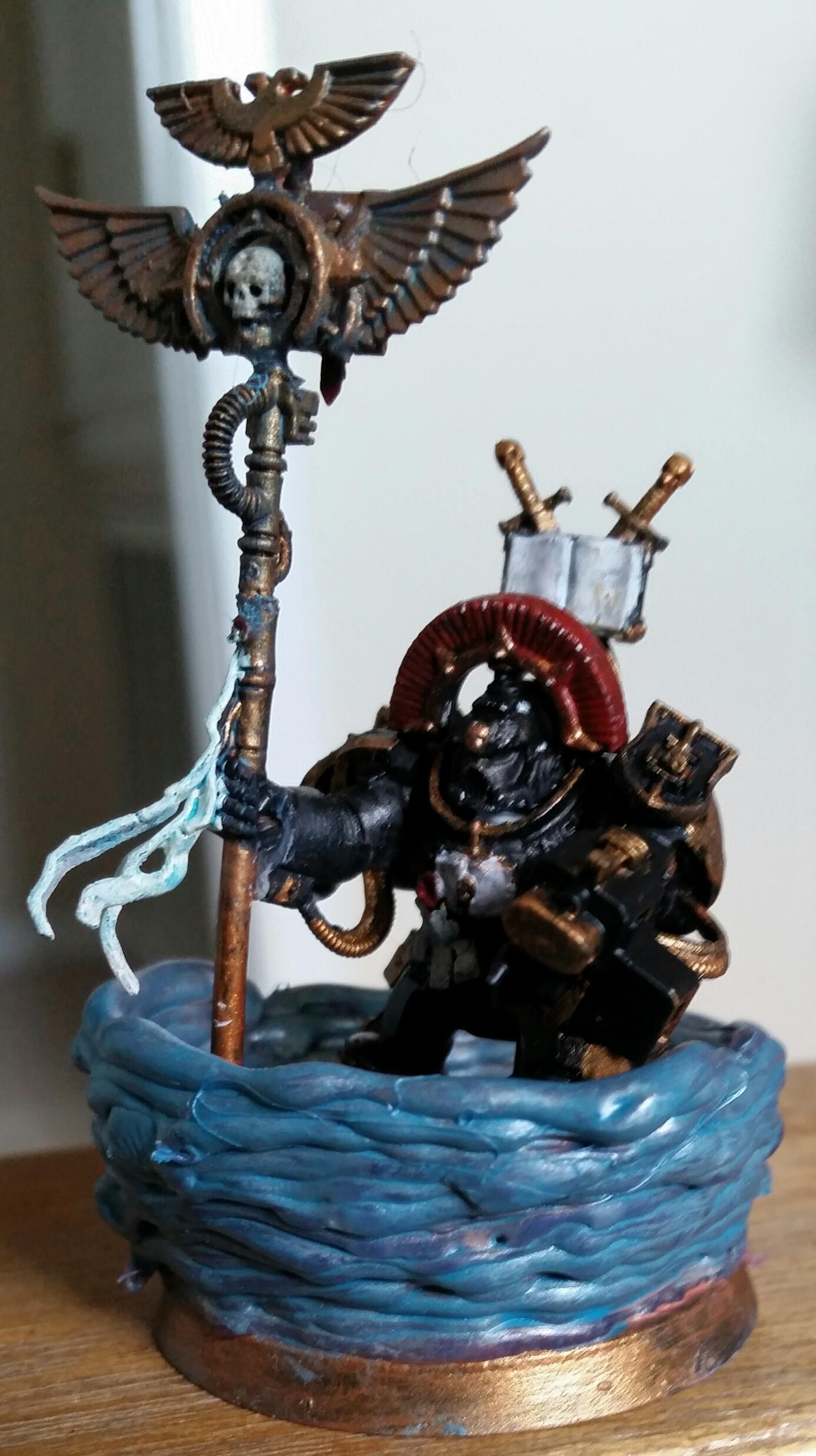 Librarian using gate of Infinity