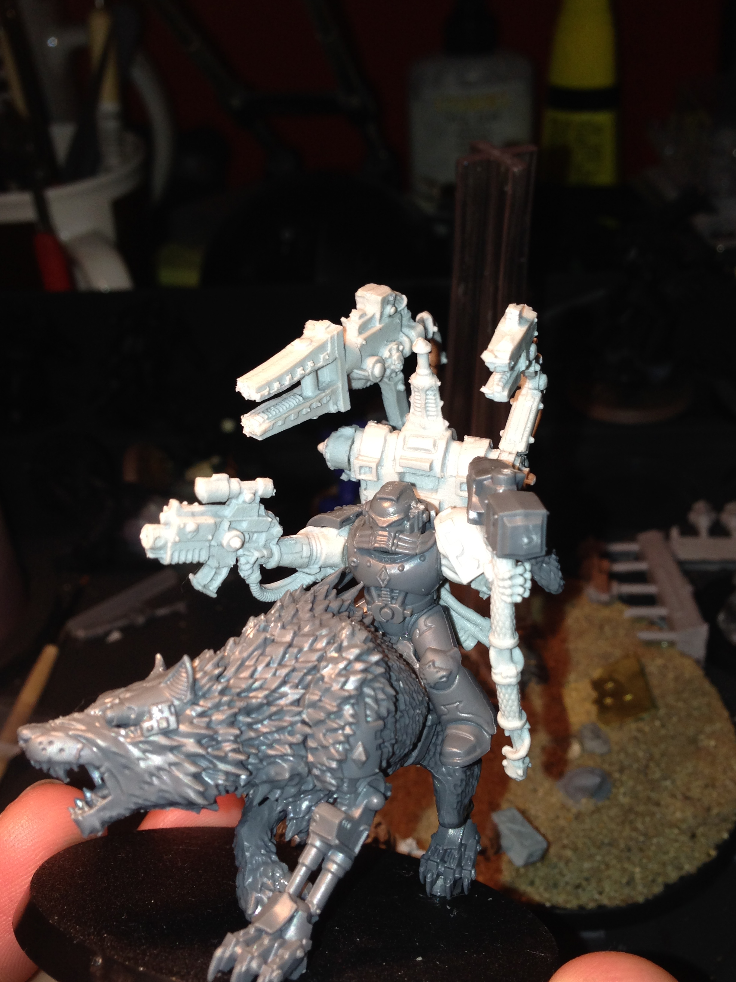 Ironpriest, Space, Thunderwolf, Warhammer 40,000, Wolves