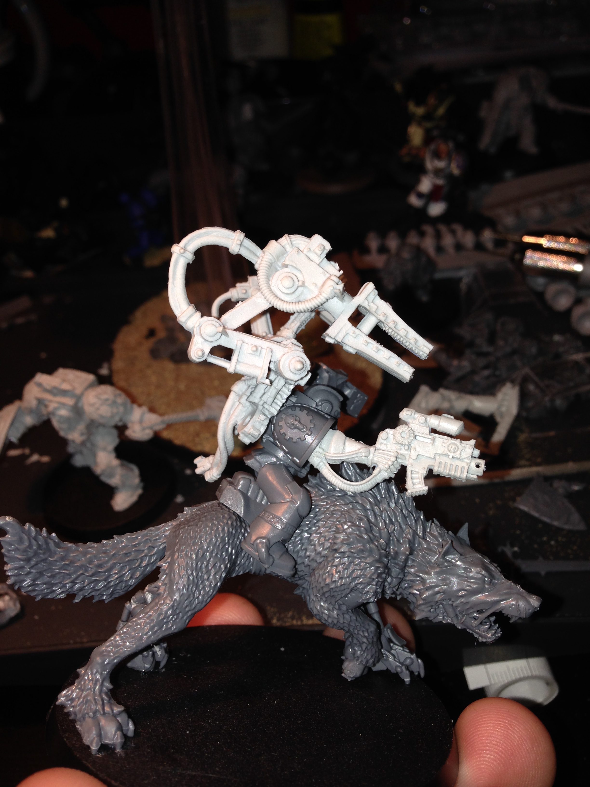 Ironpriest, Space, Thunderwolf, Warhammer 40,000, Wolves
