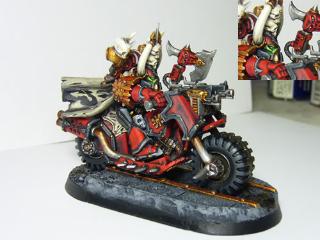 Structure Moto du Chaos - Bits Motards du Chaos Warhammer 40k