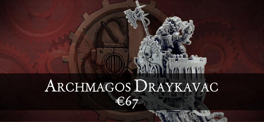 Archmagos Draykavac, Forge World, Mechanicum, Resin