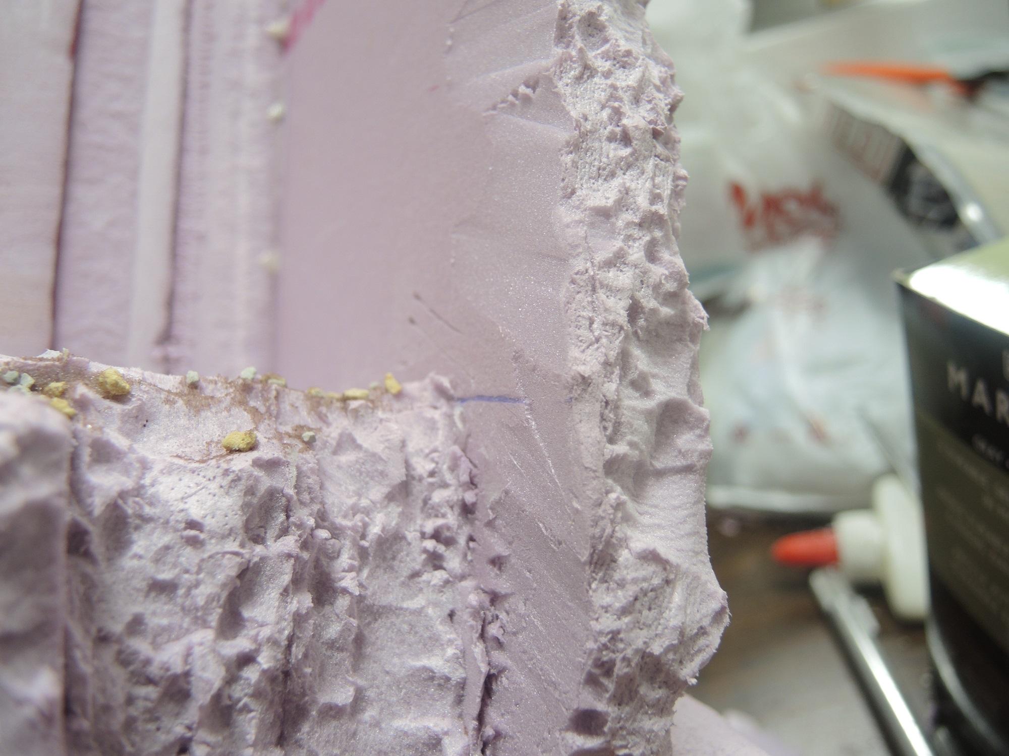 Commission, Hot Glue, Hotglue, Mesa, Pink, Styrofoam, Terrain, Tutorial, Waaazag, Waazag, Work In Progress