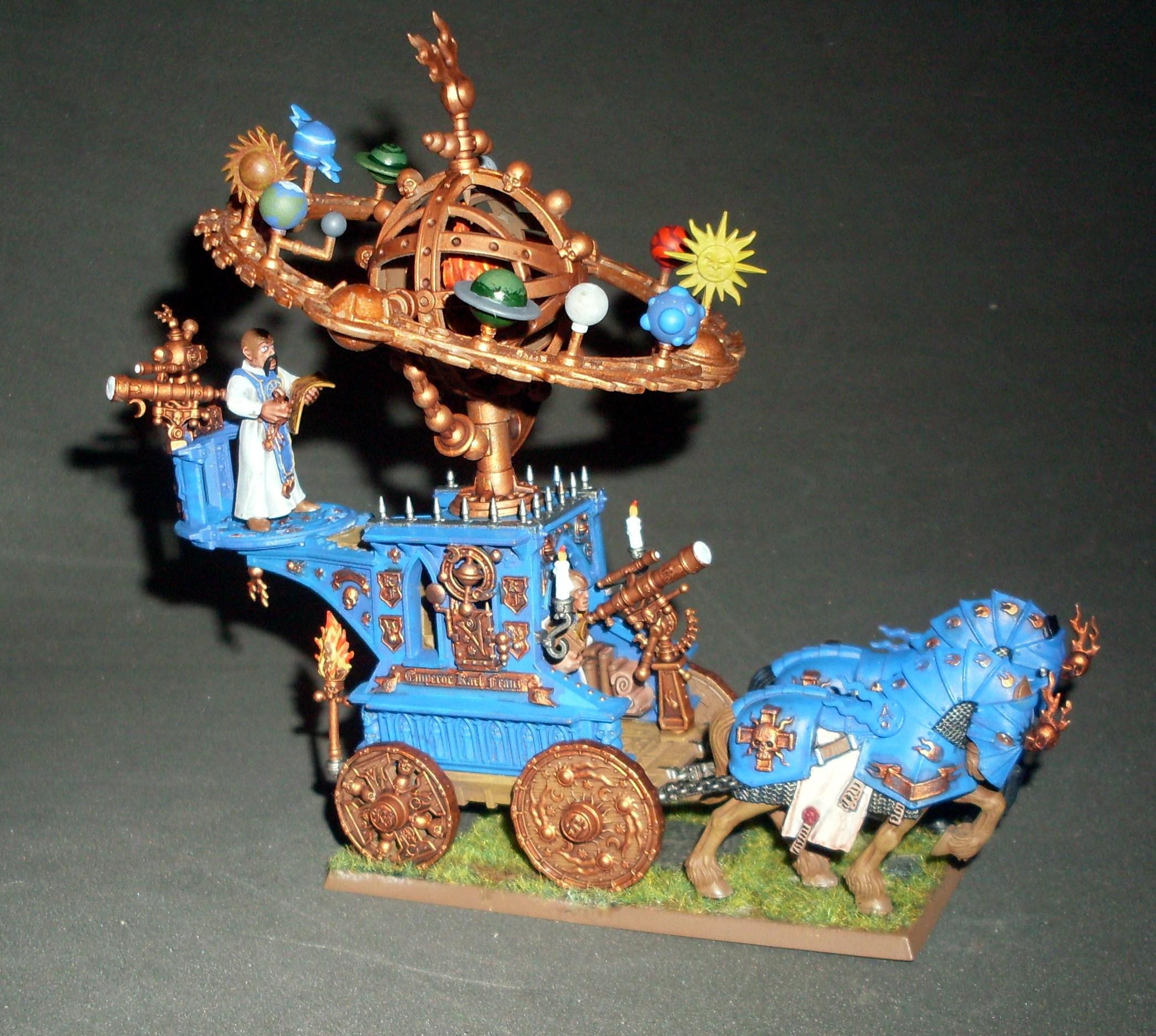 Celestial Hurricanum, Empire, Wagon, Warhammer Fantasy, Wizard