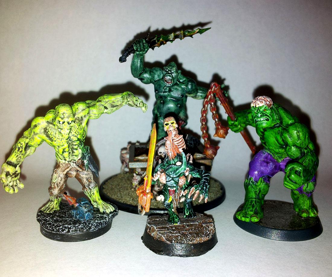 Heralds, Hulk, Nurgle, Zombie