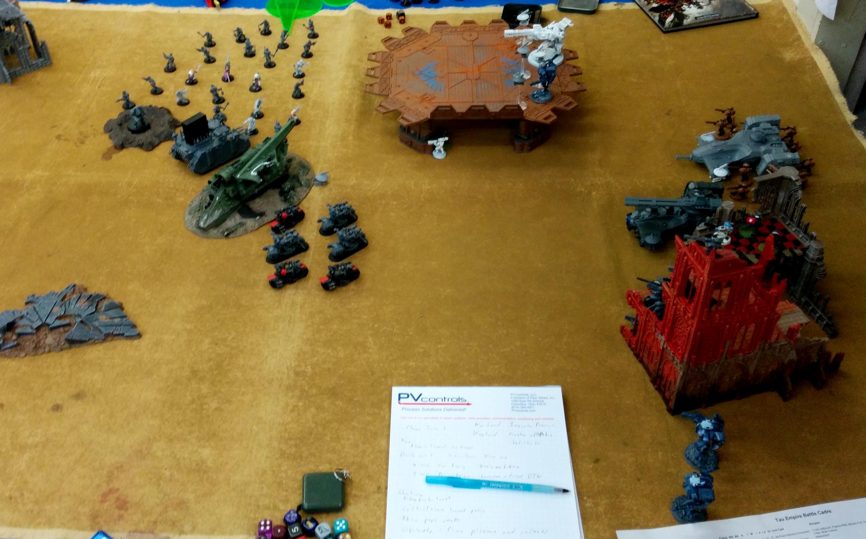 Battle Report, Chaos, Tau