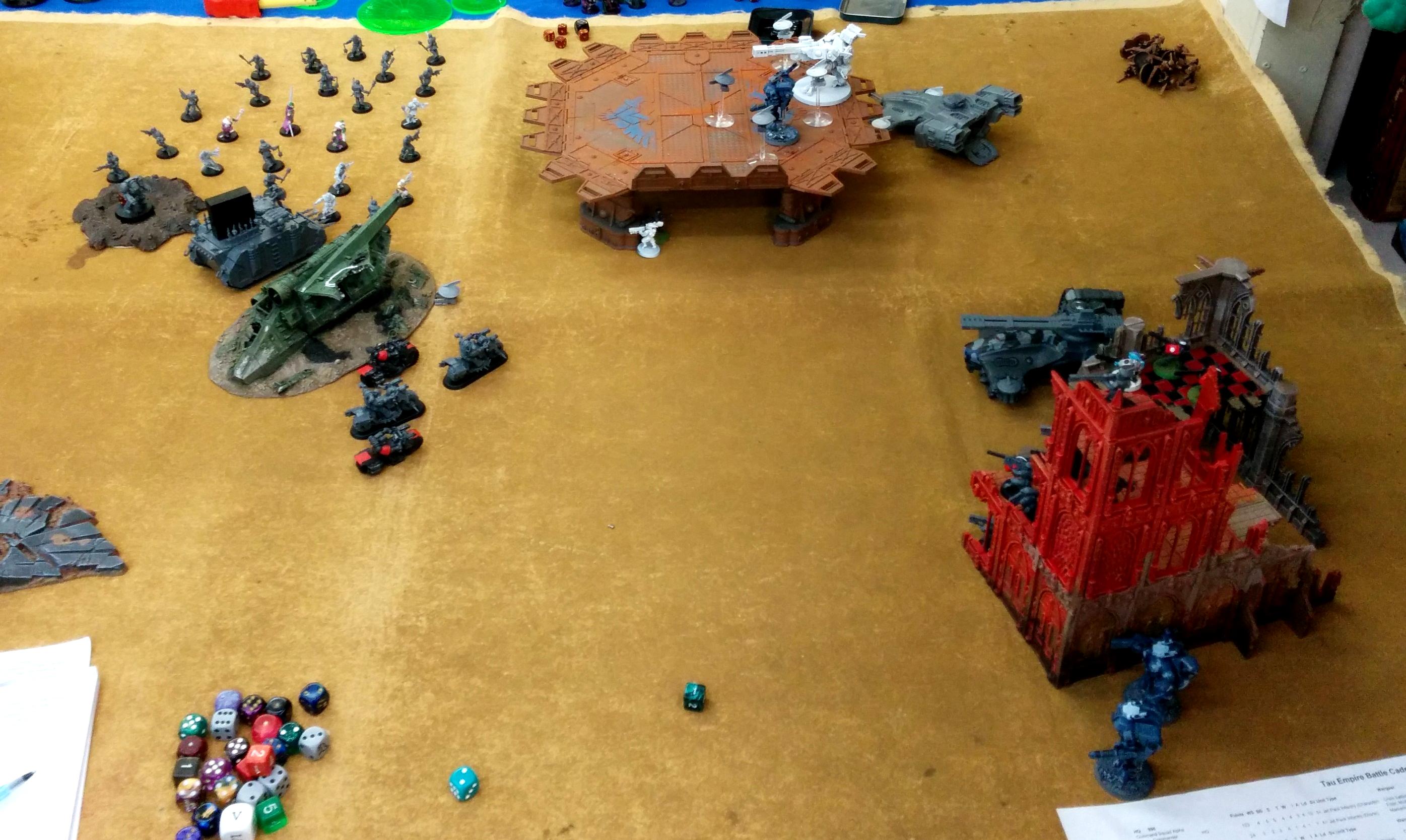Battle Report, Chaos, Tau