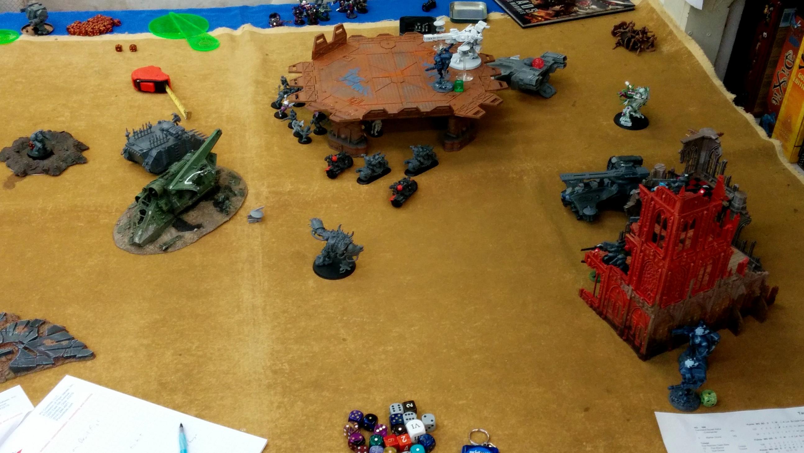Battle Report, Chaos, Tau