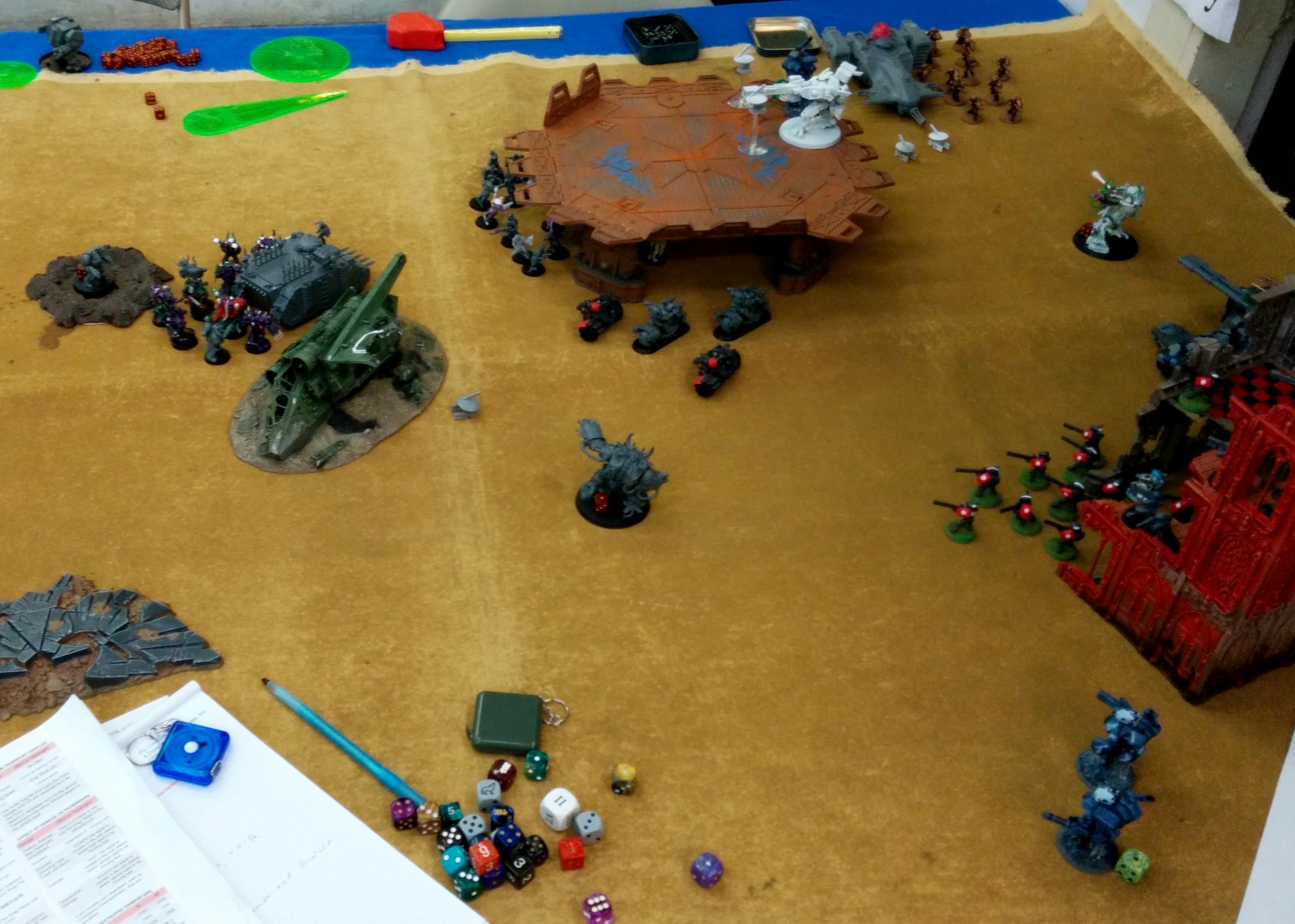 Battle Report, Chaos, Tau