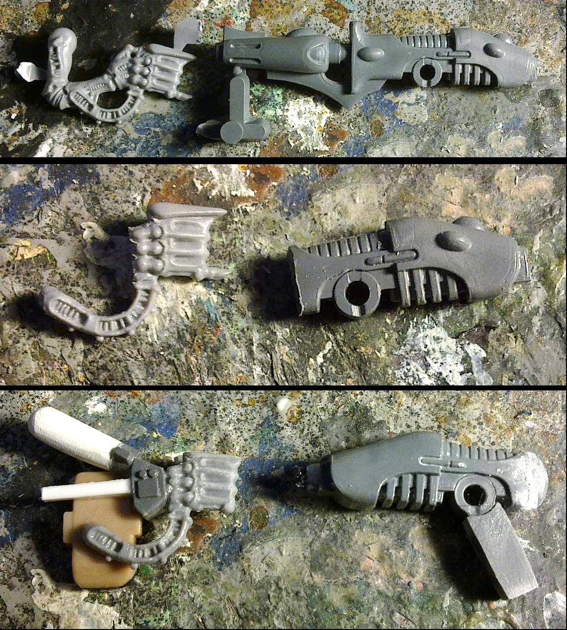 Rivet-gun and Welder for my repair servitor
