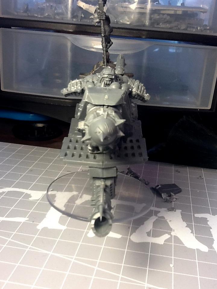 War boss on kitbash bike