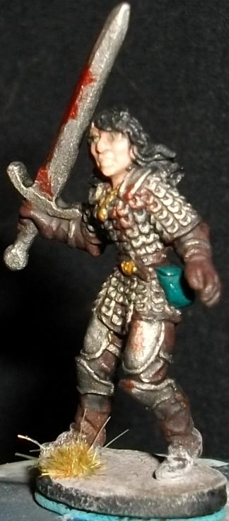 25mm, Dungeons &amp; Dragons, Dungeons And Dragons, Female, Human, Paladin, Ral Partha