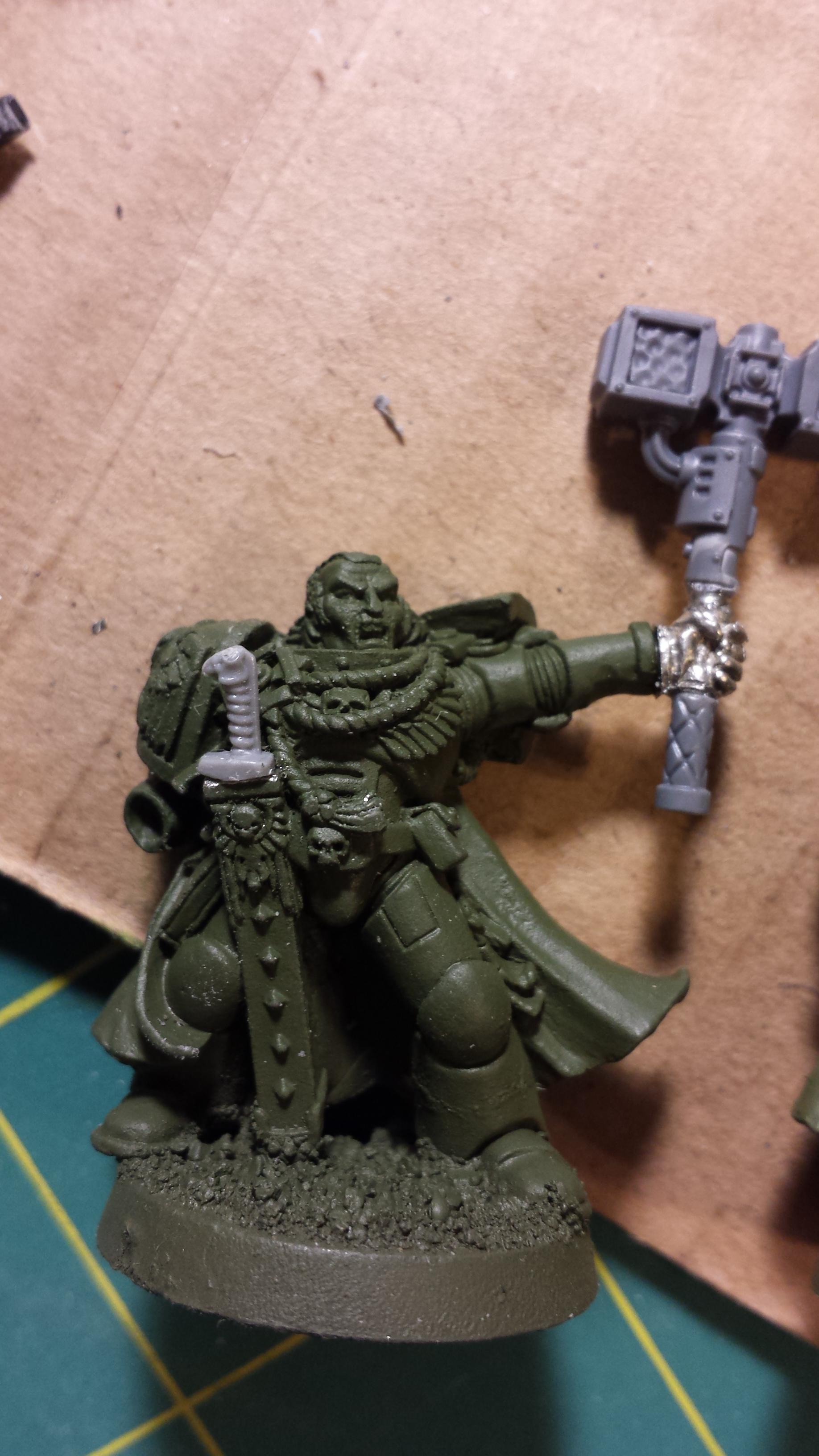 Captain, Hammer, Space Marines