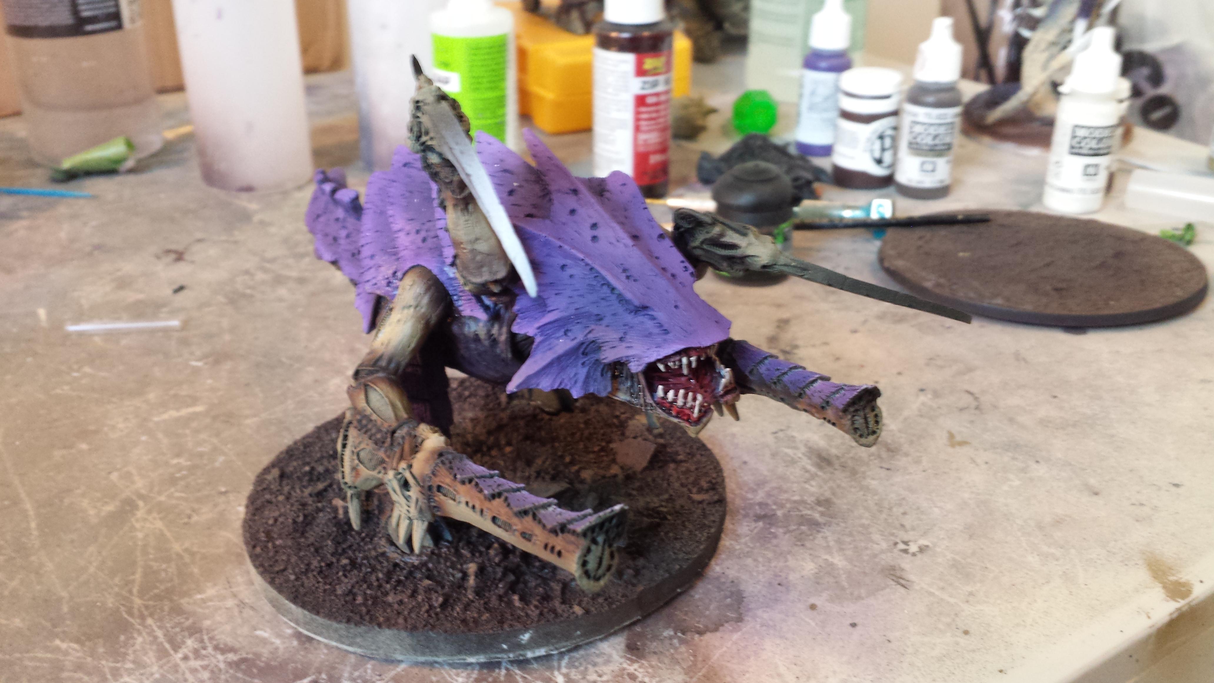 Barbed Hierodule, Bio-titan, Monster, Tyranids, Warhammer 40,000