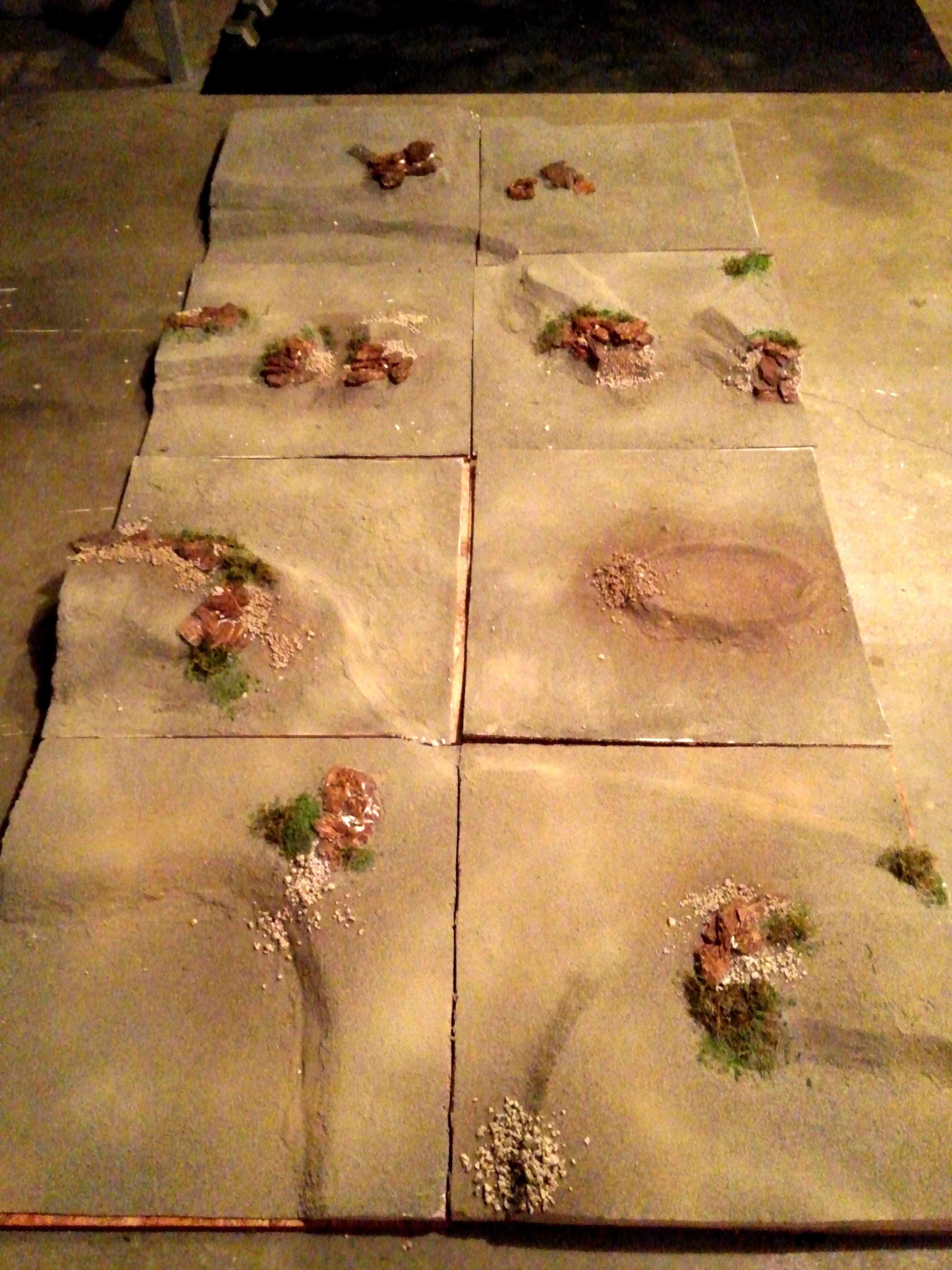 Terrain pieces 
