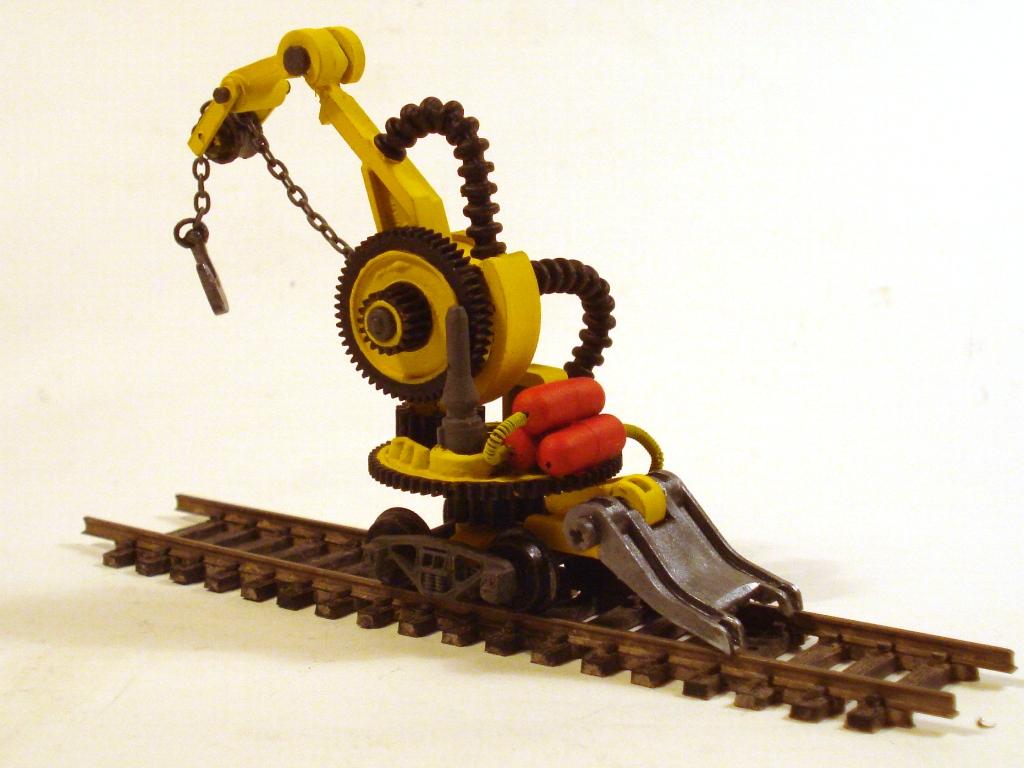 Crane, Scratch, Terrain, Vehicle