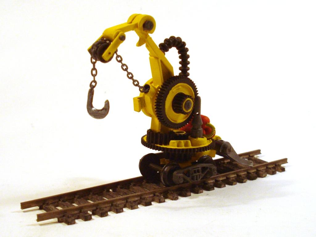 Crane, Scratch, Terrain, Vehicle