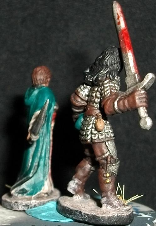25mm, Armor, Chainmail, Dungeons &amp; Dragons, Dungeons And Dragons, Female, Fighter, Human, Mage, Male, Paladin, Ral Partha, Robes