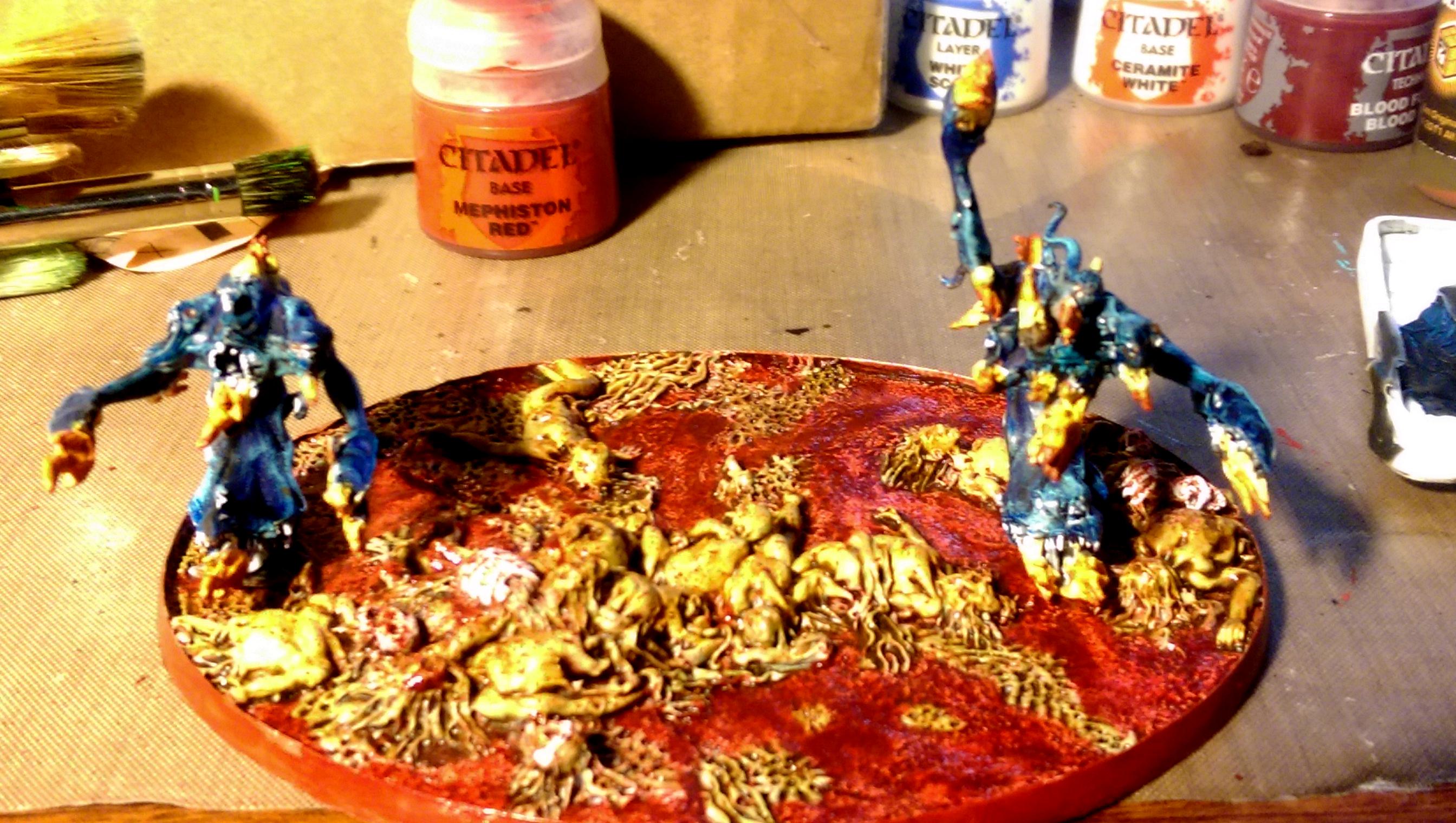 Flamers and base