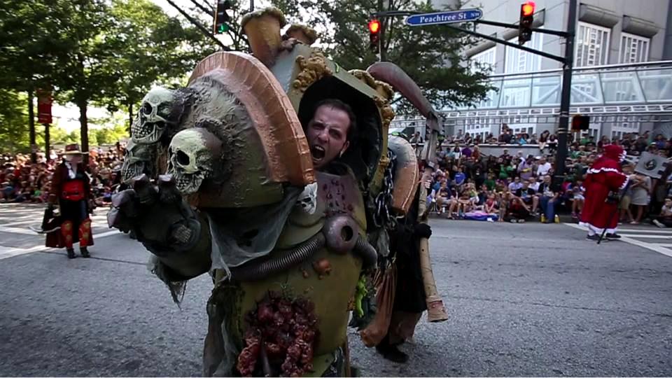 Typhus at DragonCon Parade