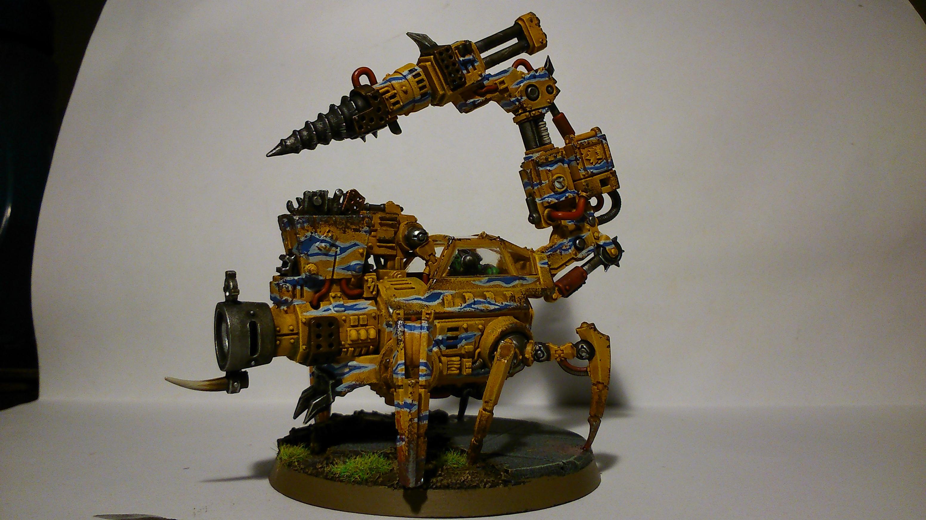 Drill, Machine, Mining, Orks, Scratch Build
