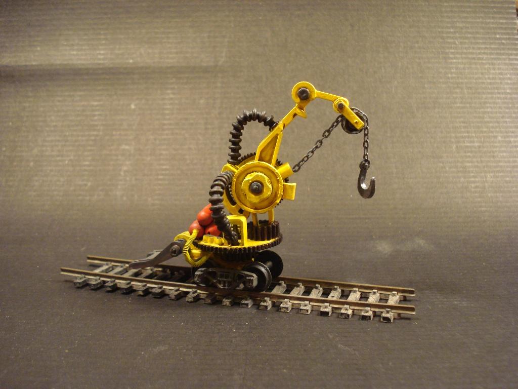 Draisine, Railroad, Scratch, Servitors, Terrain, Work In Progress