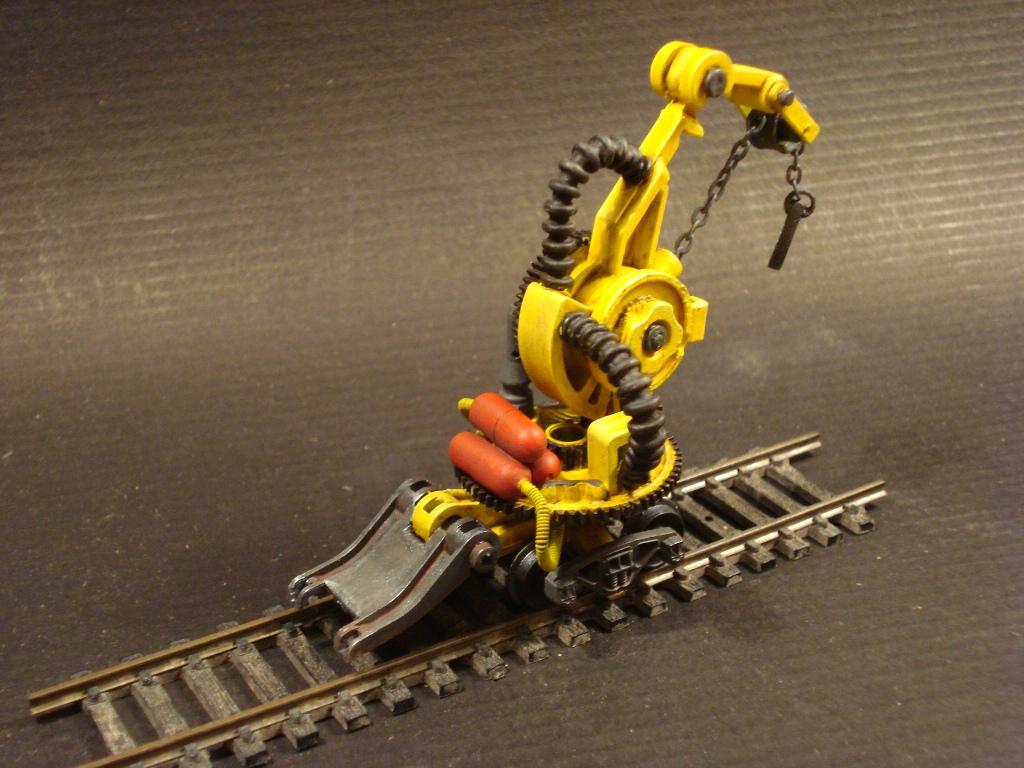 Draisine, Railroad, Scratch, Servitors, Terrain, Work In Progress