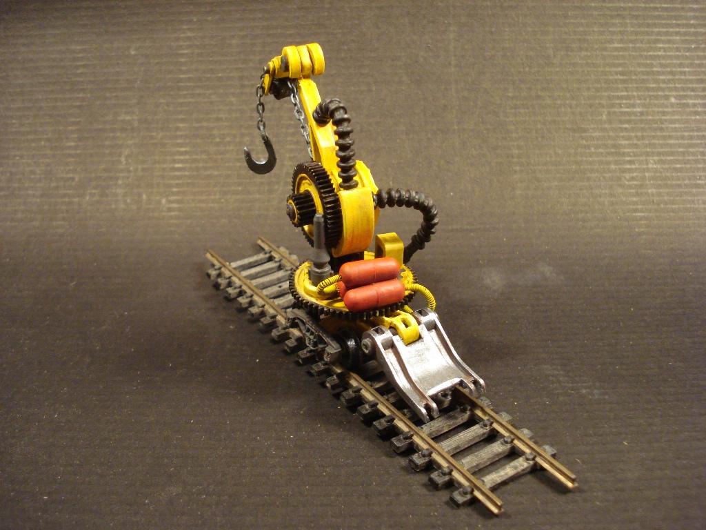 Draisine, Railroad, Scratch, Servitors, Terrain, Work In Progress