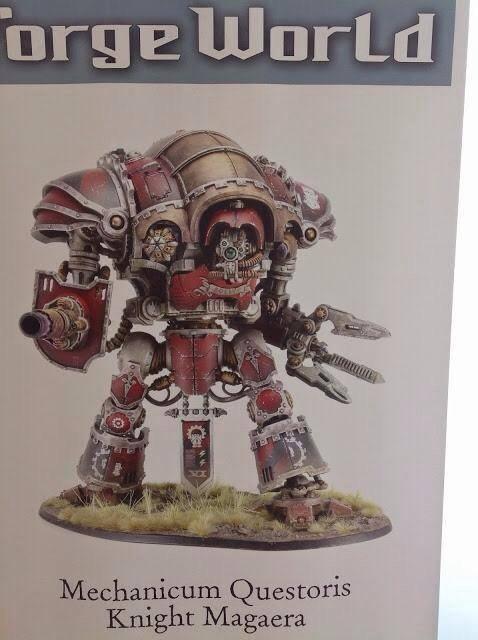 Europe Open Day, Forge World, Imperial Knights, Mechanicum Questoris ...