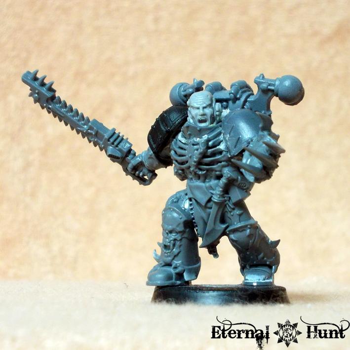 Chaos, Chaos Space Marines, Chosen, Conversion, Khorne, Khorne's Eternal Hunt, Warhammer 40,000, Work In Progress, World Eaters