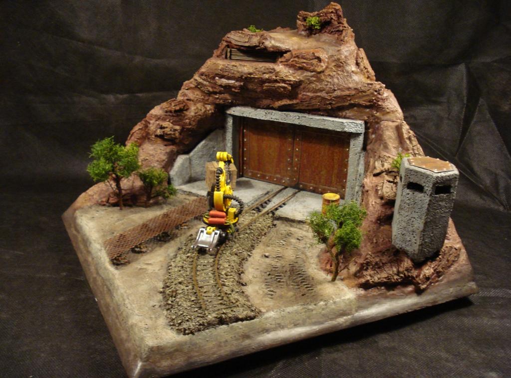 Draisine, Mountain, Railroad, Scratch, Terrain, Tunnel, Work In Progress