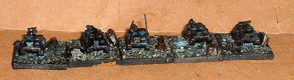 6mm, Epic, Imperium, E Platoon 1st Company 232nd Hrin