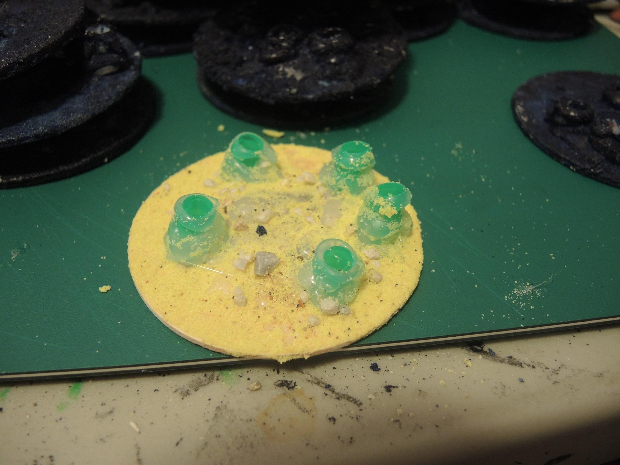 Commissions, Hotglue, Terrain, Waaazag, Work In Progress