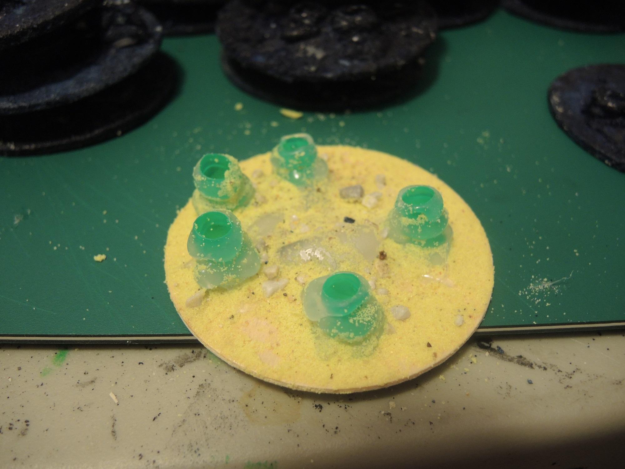 Commissions, Hotglue, Terrain, Waaazag, Work In Progress