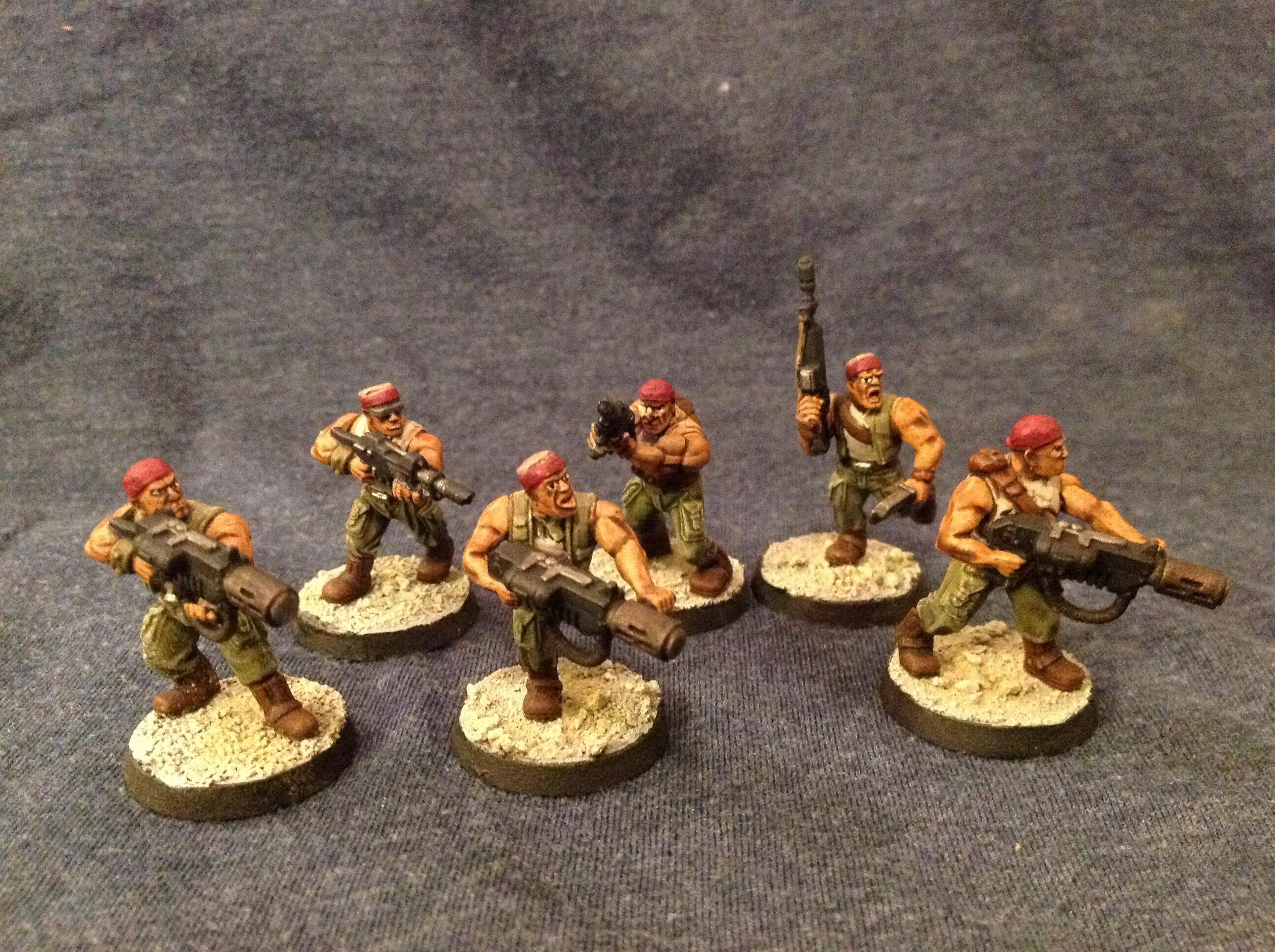 Catachans, Imperial Guard, Space Wolves