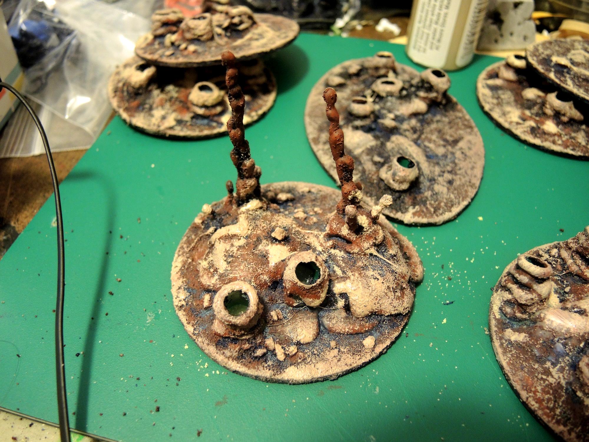 Commissions, Hotglue, Terrain, Waaazag, Work In Progress