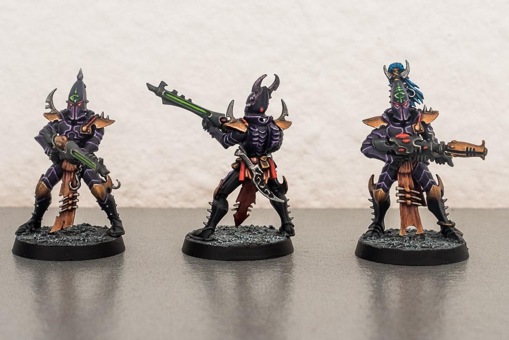 Dark Eldar, Kabal Warriors, Work In Progress