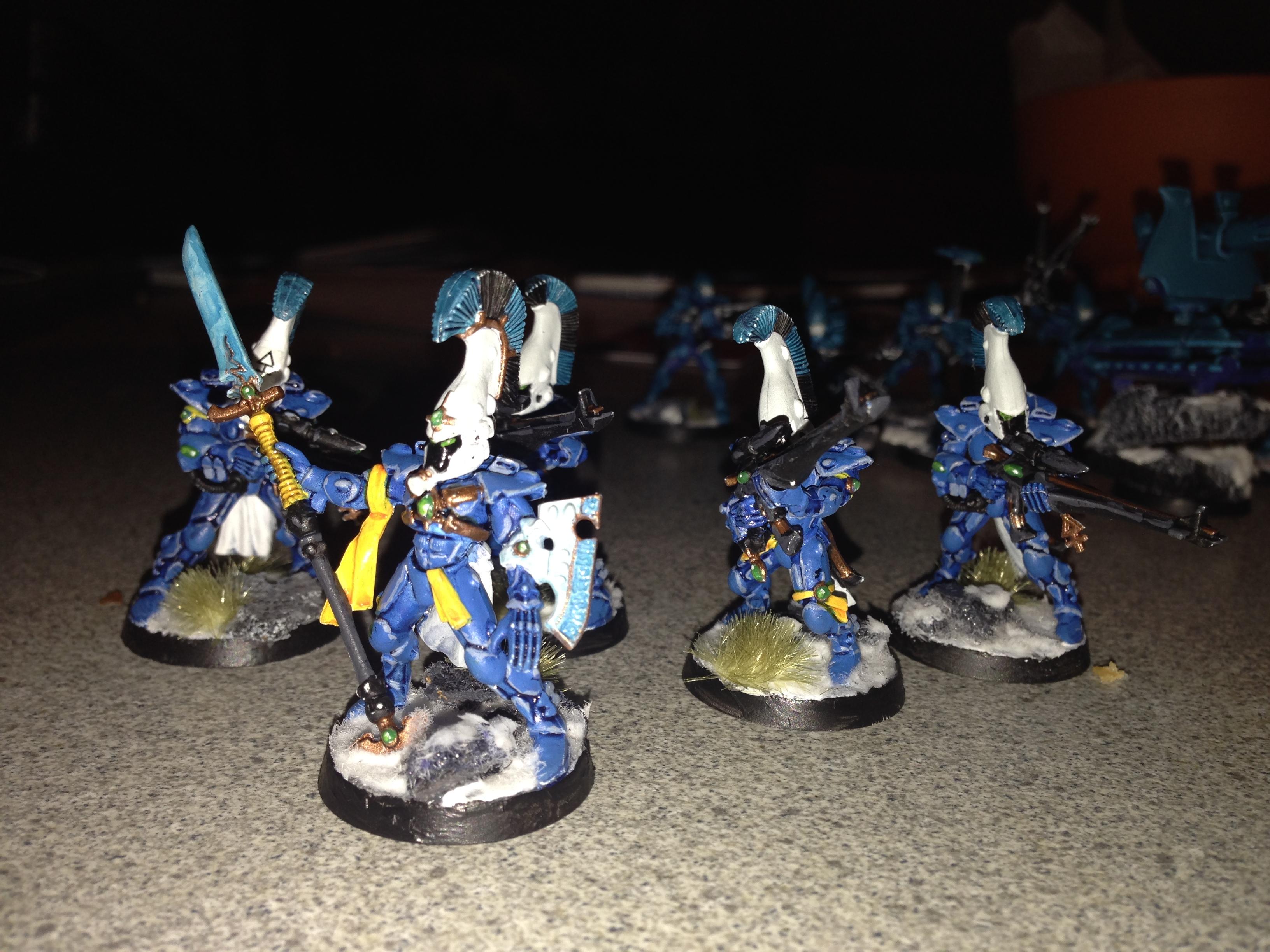 First squad of Dire Avengers