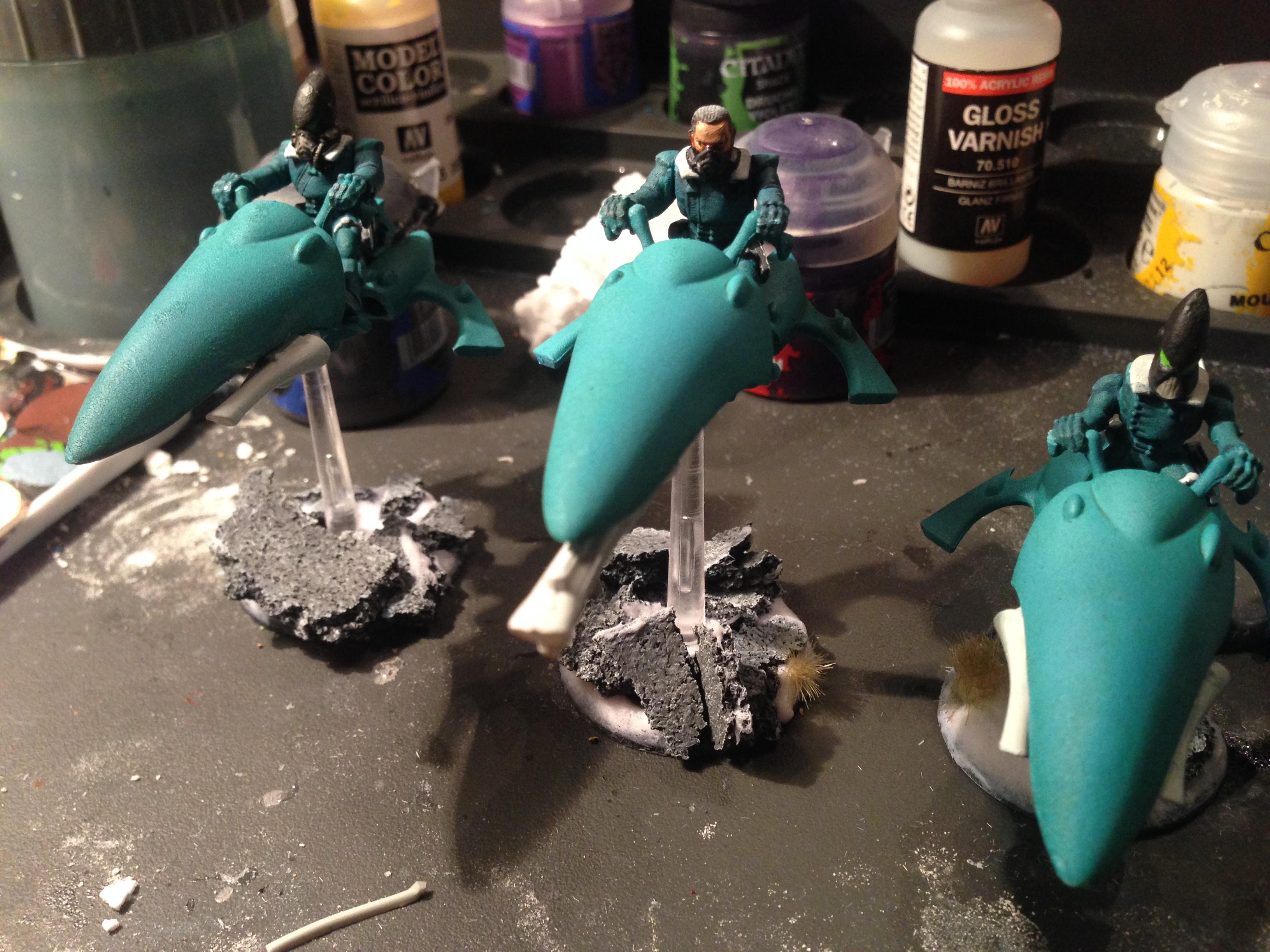 Jetbikes.. look a little bland but not sure what else to do
