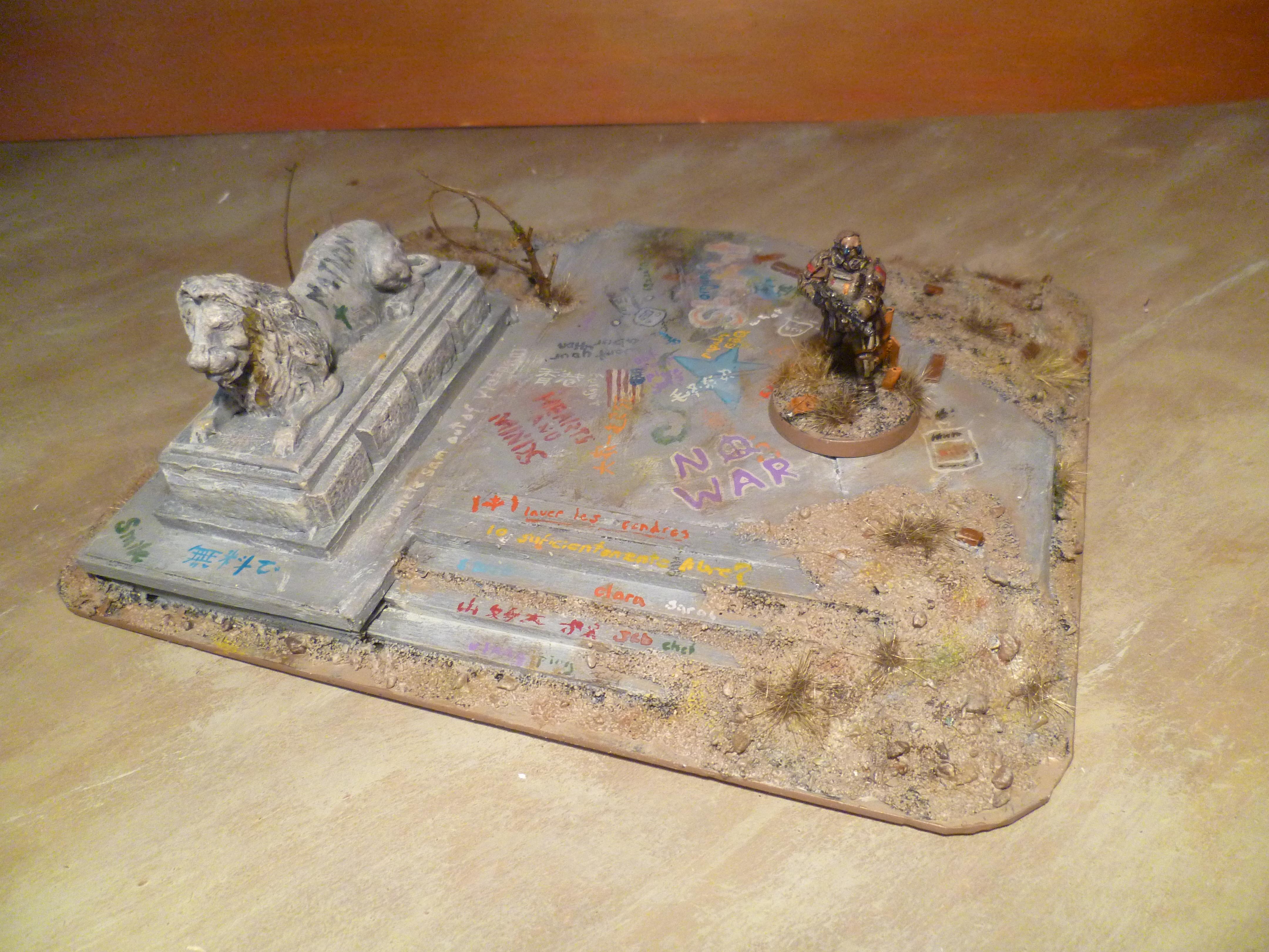 Fallout, Plaza, Post Apocalyptic, Post-apocalyptic, Terrain