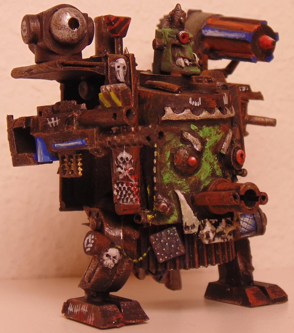 6mm, Army, Conversion, Epic, Gargant, Green, Mob, Nob, Oldhammer, Orks, Scratch, Scratch Build, Stampfa, Stompa, Superstompa, Waaagh, Warhammer 40,000