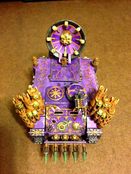 Chaos Rhino, Conversion, Emperor's Children, Noise Marines