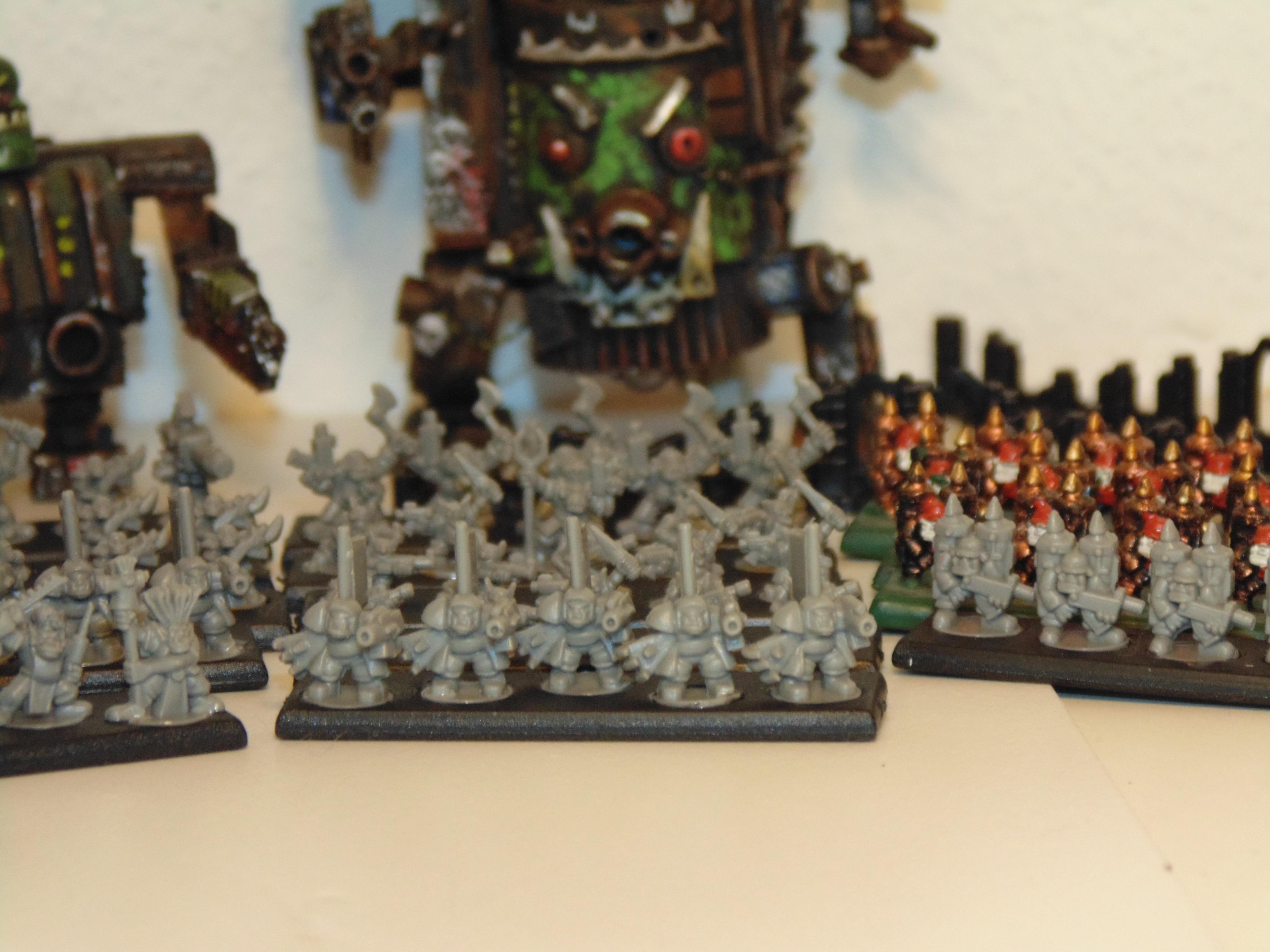 6mm, Army, Conversion, Epic, Gargant, Green, Mob, Nob, Oldhammer, Orks, Scratch, Scratch Build, Stampfa, Stompa, Superstompa, Waaagh, Warhammer 40,000