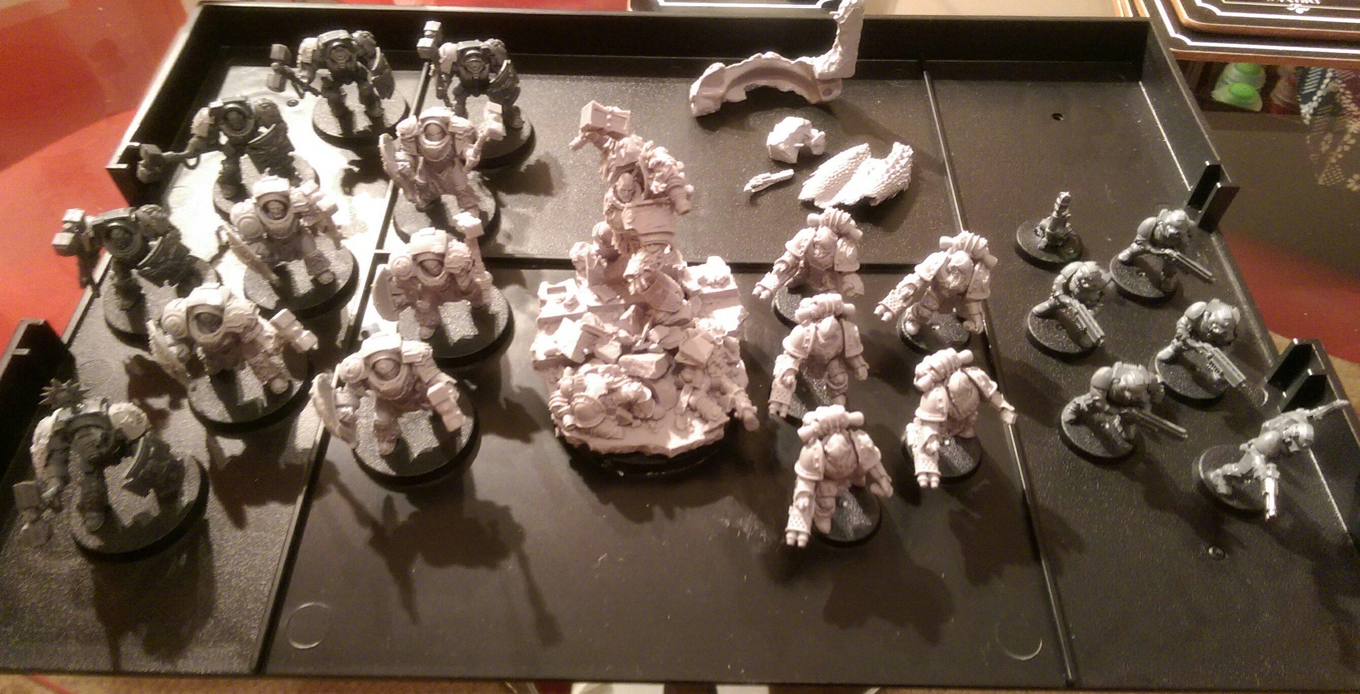 Salamander Heresy and 40k Reinforcements