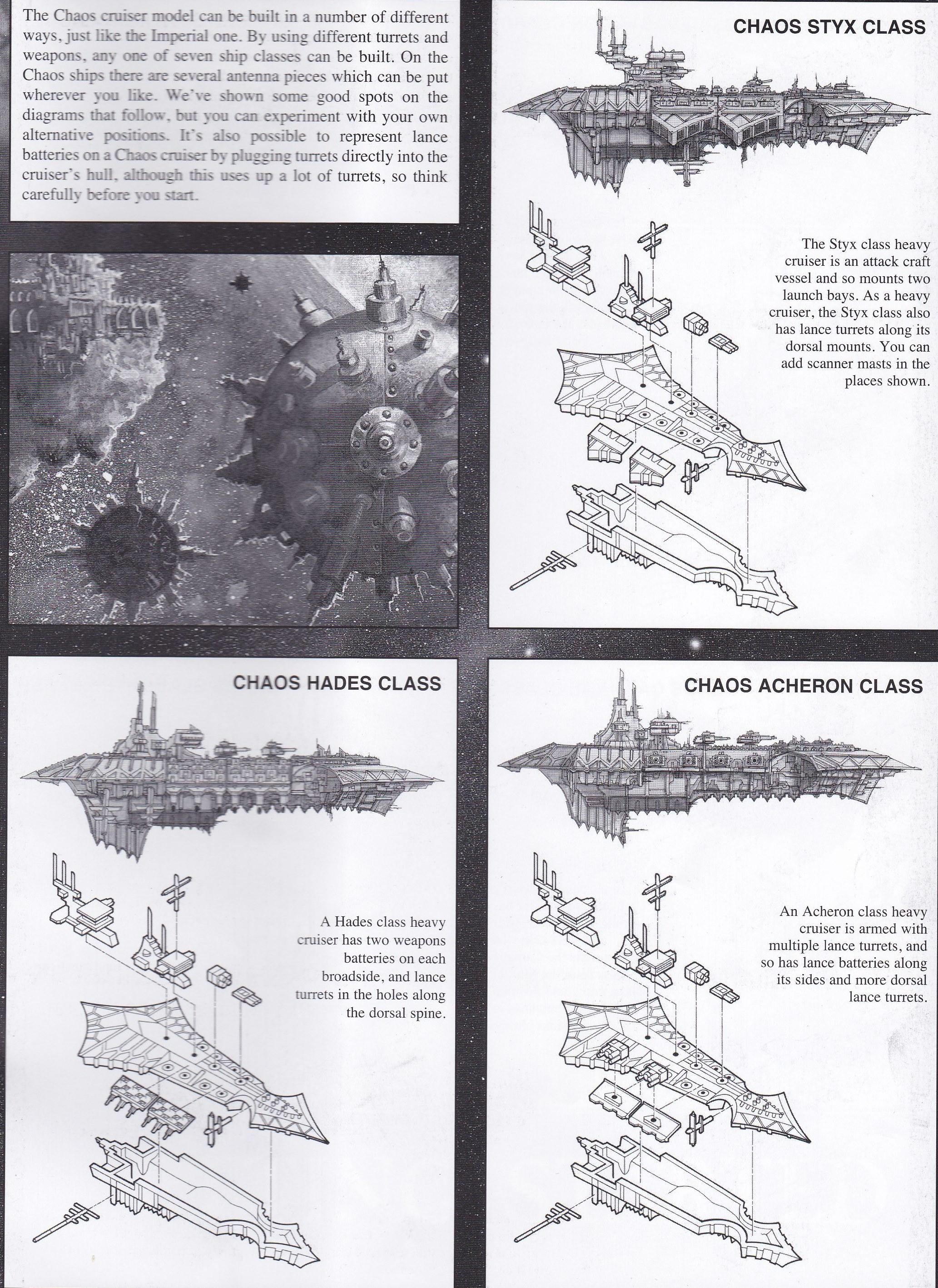 Assembly Instructions, Battlefleet Gothic