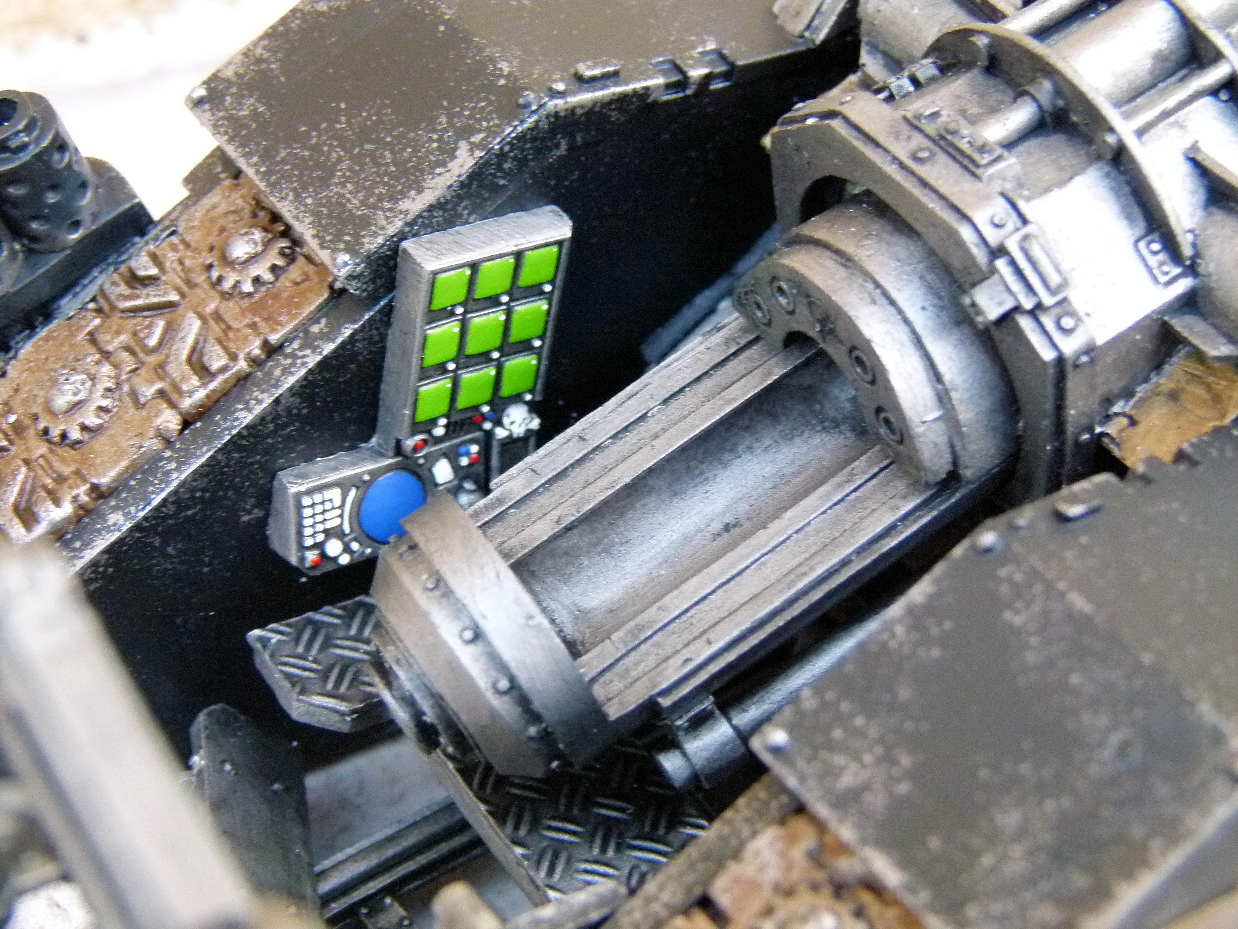 Bombard, Land Raider, Working Breech